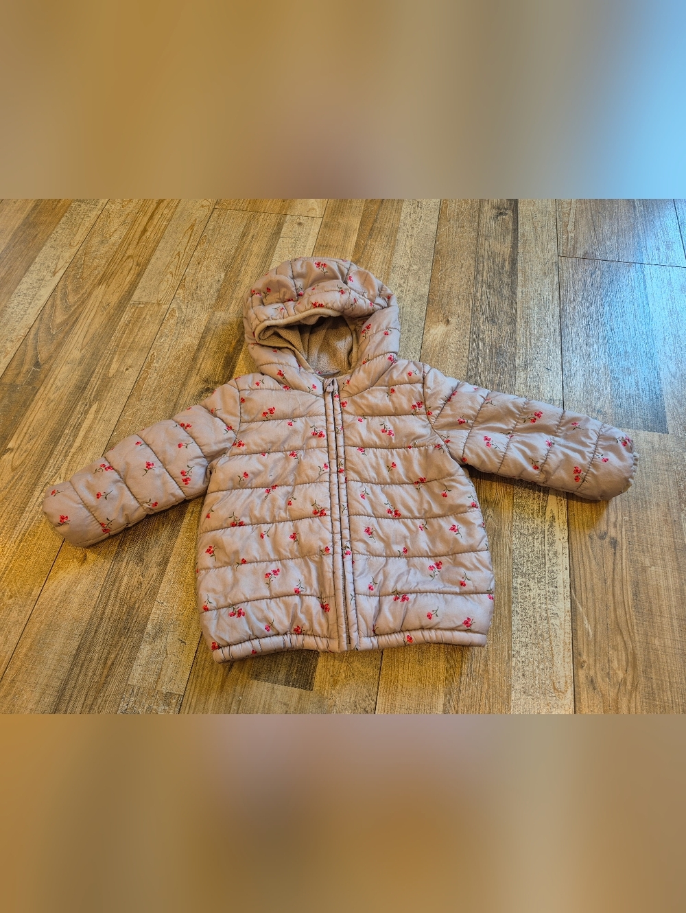 Old Navy Puffer Coat, Size 18-24 Months